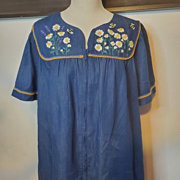 Go Softly Patio Dresses Go Softly Denim Patio Dress Poshmark